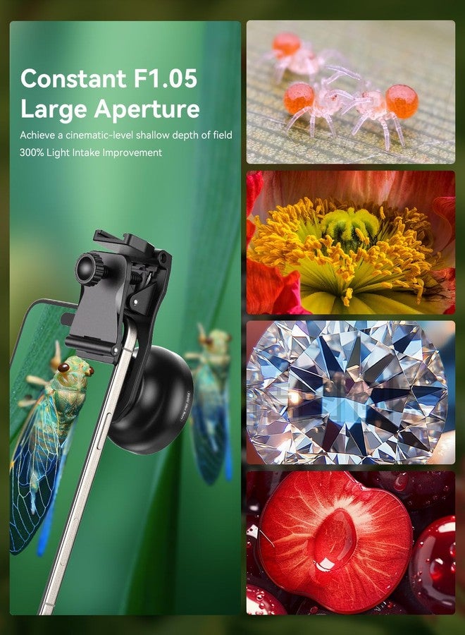 MIAO LAB 100 Ultra Macro Lens + 52mm CPL Filter & Star Filter - Macro Lens for iPhone, Android Phone | Professional Macro Photography of Flowers, Iinsects, Jewelry, Food Details and Small Objects - Image 4