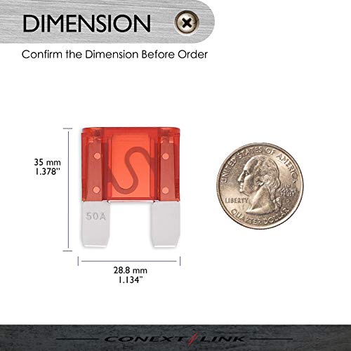 Conext Link MAXI50-10 Nickel 50 Amp MAXI Fuse 10 Pack - Image 3