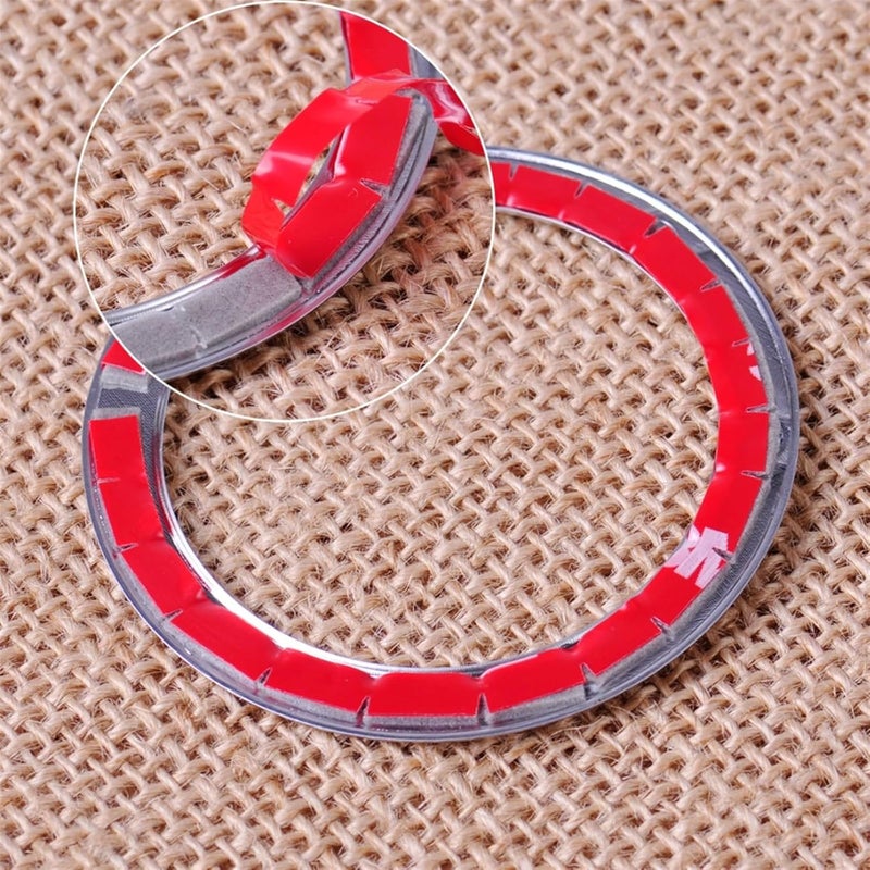 Wivplex Chrome AC Vent Trim Cover Rings for Mercedes-Benz - Image 3