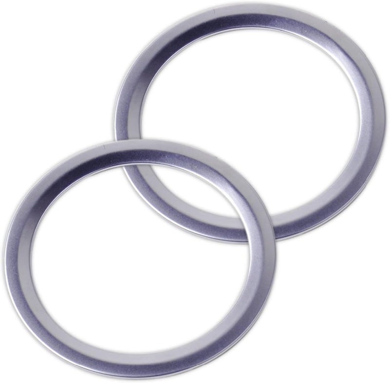 Wivplex Chrome AC Vent Trim Cover Rings for Mercedes-Benz - Image 1