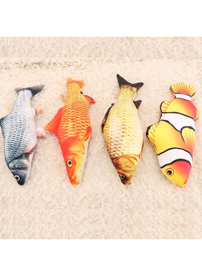 Large Realistic Nemo Like Fish Plush 40cm Super Soft Stuffed Animal Grass Carp - Image 4