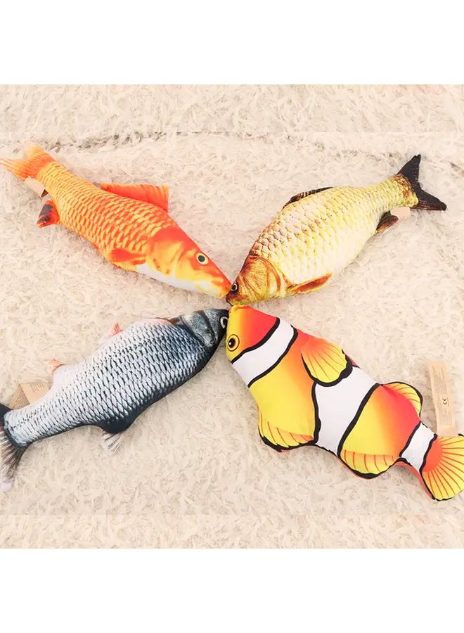 Large Realistic Nemo Like Fish Plush 40cm Super Soft Stuffed Animal Grass Carp - Image 3