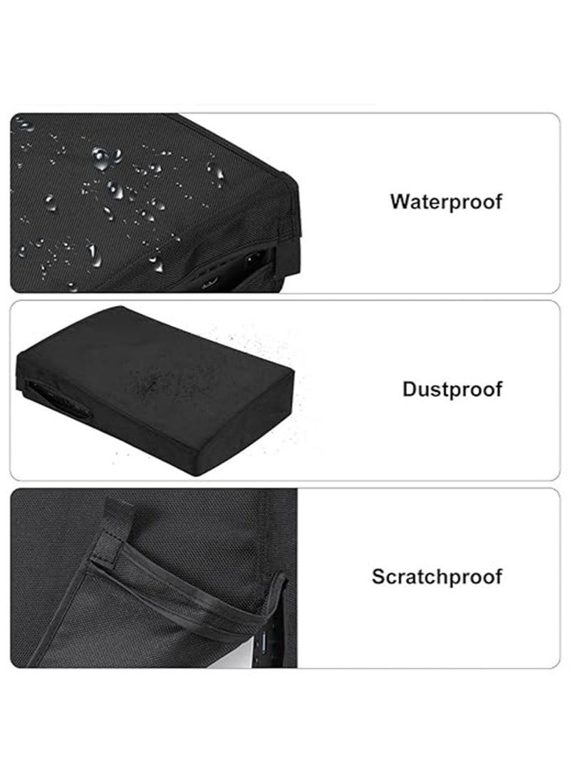 Digital Edition Face Plates Cover Skins Shell Panels for PS5 Console, Playstation 5 Accessories Faceplate Protective Shell Replacement Plate Dustproof Anti-Scratch (Digital Black)