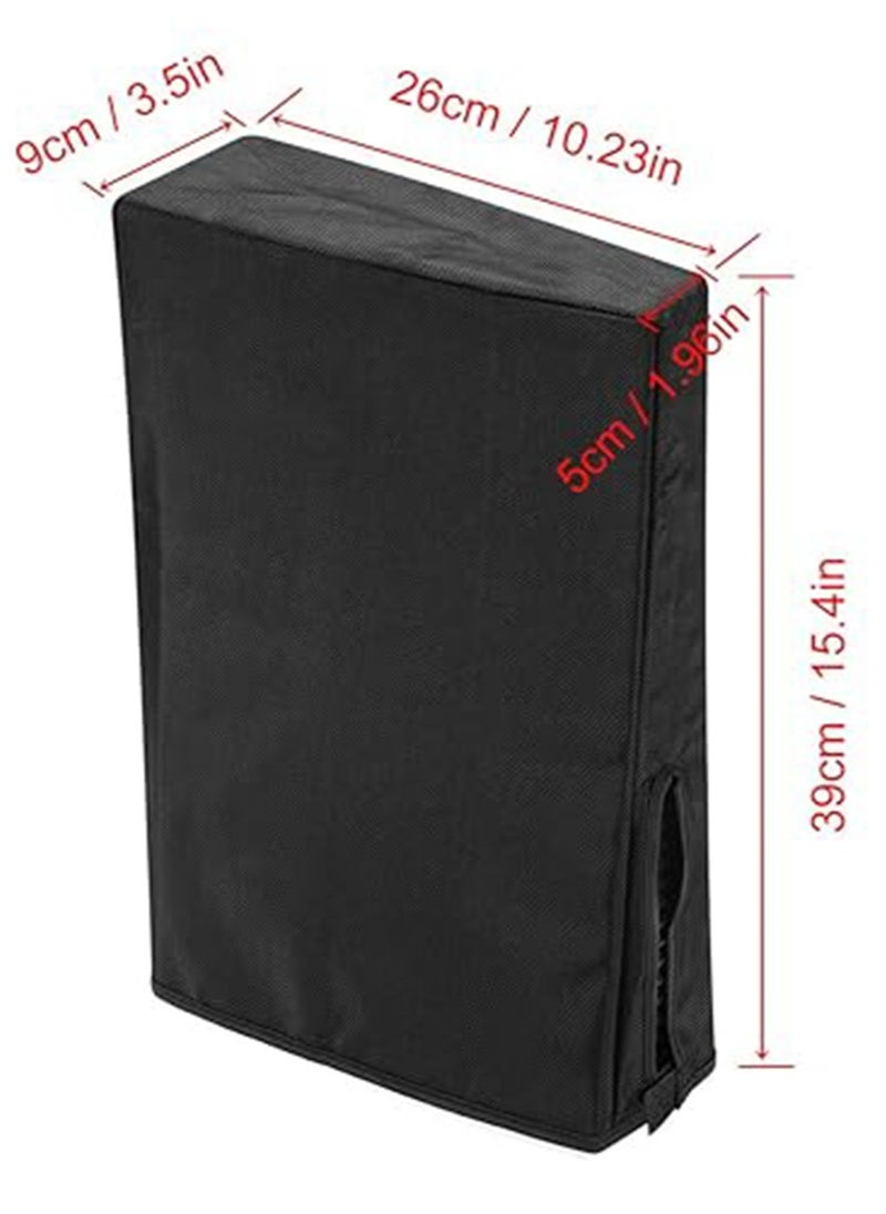 Digital Edition Face Plates Cover Skins Shell Panels for PS5 Console, Playstation 5 Accessories Faceplate Protective Shell Replacement Plate Dustproof Anti-Scratch (Digital Black)