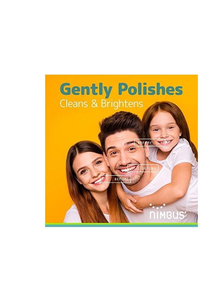 Nimbus Nimbus Extra Soft Toothbrushes (Compact Size Head) Periodontist Design Tapered Bristles for Sensitive Teeth and Receding Gums, Individually Wrapped Plaque Remover Toothbrush (5 Pack, Colors May Vary)  - Image 4