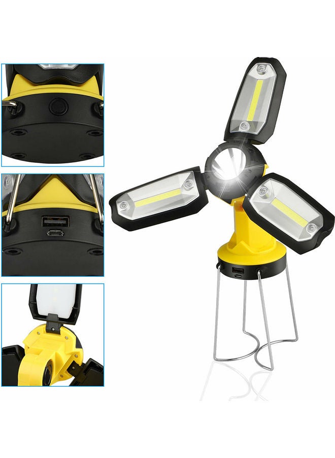 USB Flashlight Rechargeable Lantern Outdoor Emergency Camping Hiking Lamp 15.00*8.00*8.00cm - Image 2
