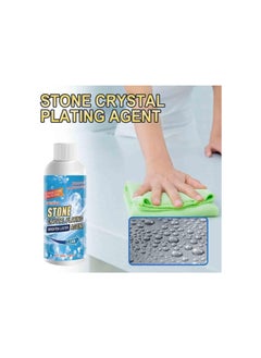 Stone Crystal Plating Agent, Stone Nano Crystal-Plating Agent, Stone Crystal Plating Brighten Luster Agent, Cleaner for Natural Stone, for Marble, Granite, Quartz, and More