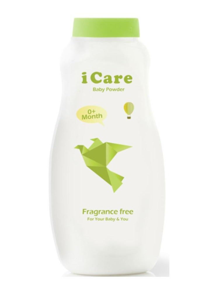 خمس خمسات آى كير بودرة تلك للأطفال أخضر 200 جم