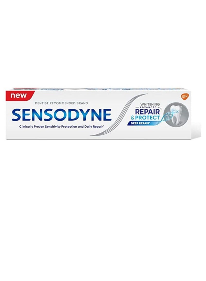 سنسوداين معجون اسنان مع تبييض المطور ترميم و حماية ترميم عميق - Image 1