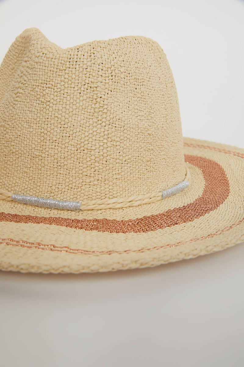 DeFacto Beige Woman Woman Visor Hat Casual - Image 2