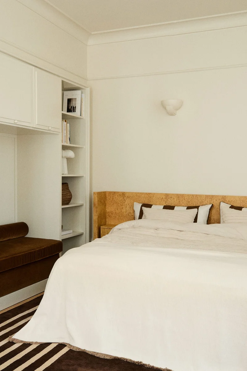 اتش اند ام طقم غطاء لحاف مزدوجكينج مبطن