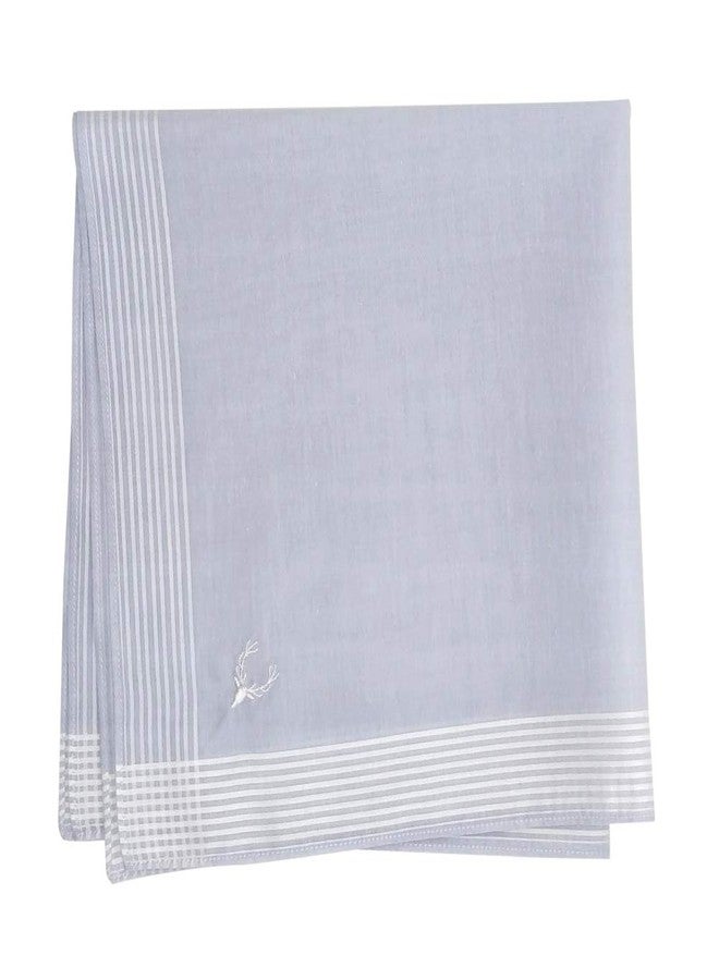 Allen Solly مناديل قطنية ملونة باهتة للرجال من ألين سولي - عبوة من 3 - Image 3