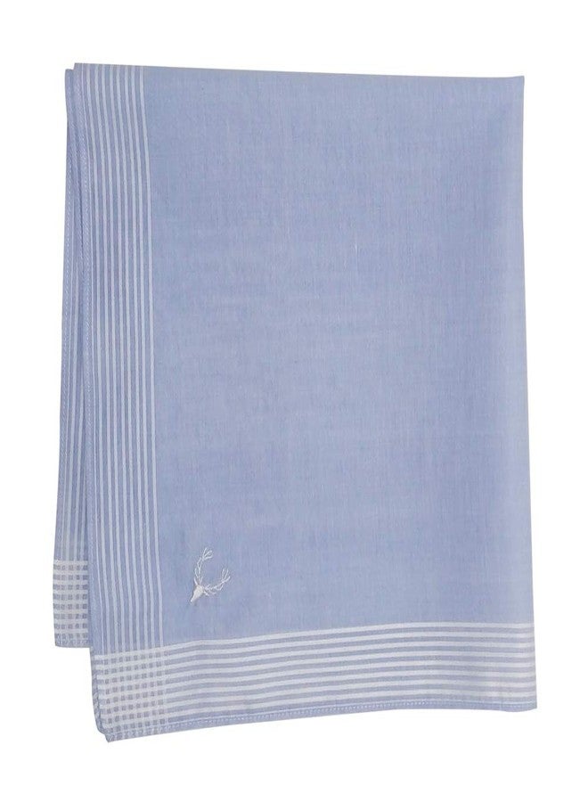 Allen Solly مناديل قطنية ملونة باهتة للرجال من ألين سولي - عبوة من 3 - Image 5