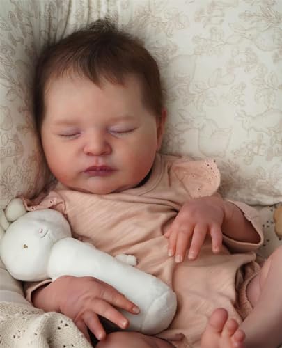 OYESY Lifelike RebornBaby Dolls 19 Inch Realistic Baby Dolls Sleeping Real Life Newborn Baby Dolls That Look Real Realistic Toddler Doll Soft Vinyl Body - Image 5
