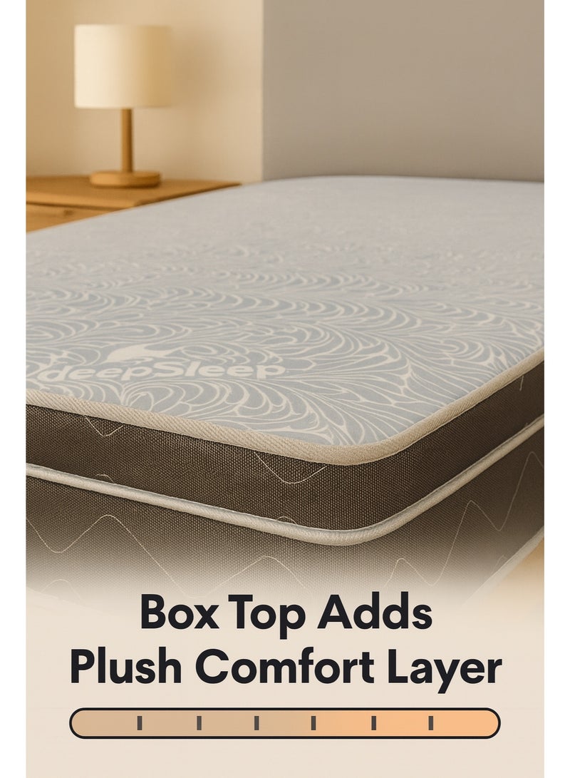 Harmony Home مرتبة طبية هارموني هوم بوكس توب 160×200 سم | متوسطة الصلابة | سمك 20 سم | غطاء بارد قابل للتنفس | مضادة للحساسية | الإمارات العربية المتحدة - Image 4