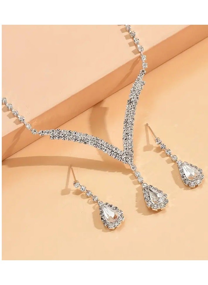 طقم مجوهرات فضية - Image 5