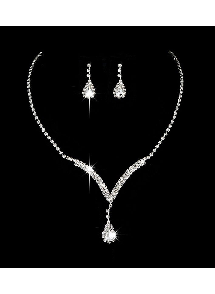 طقم مجوهرات فضية - Image 2