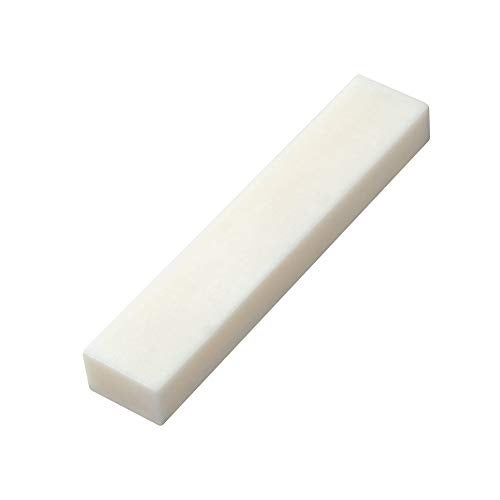 SAPHUE Set of 3 pcs Blank Bone Saddle and 3 pcs Bone Nut Blank for Accoustic Classical Guitar - Image 3