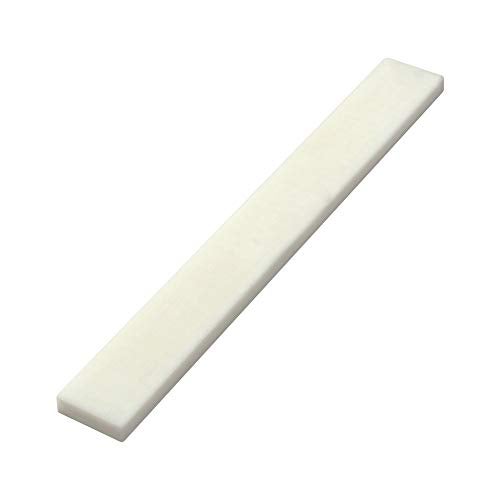 SAPHUE Set of 3 pcs Blank Bone Saddle and 3 pcs Bone Nut Blank for Accoustic Classical Guitar - Image 5