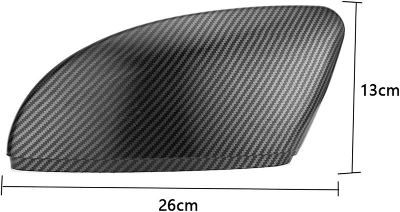 Vuzmode Carbon Effect Mirror Cover Caps for VW - Image 2
