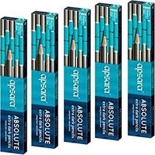 Apsara Absolute Premium Pencils (Pack Of 50Pc.),Black - Image 1