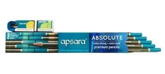 Apsara Absolute Premium Pencils (Pack Of 50Pc.),Black - Image 3