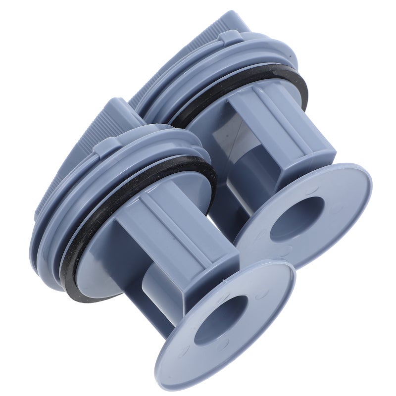 4 pcs Drain Pump Filter Washer Drainage Pump Washing Machine Drain Hose Seal Washing Machine Strainer Filters For Washers - Image 3