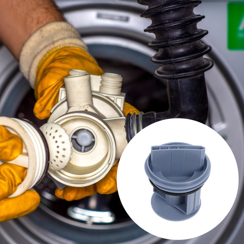 4 pcs Drain Pump Filter Washer Drainage Pump Washing Machine Drain Hose Seal Washing Machine Strainer Filters For Washers - Image 4