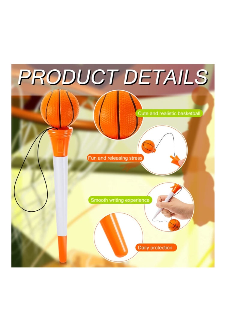 Y&D 12 Pcs Ballpoint Pens, Baseball Football Tennis Soccer Sports Novelty Pens for Kids, Funny Student Themed Party Favors  - Image 3