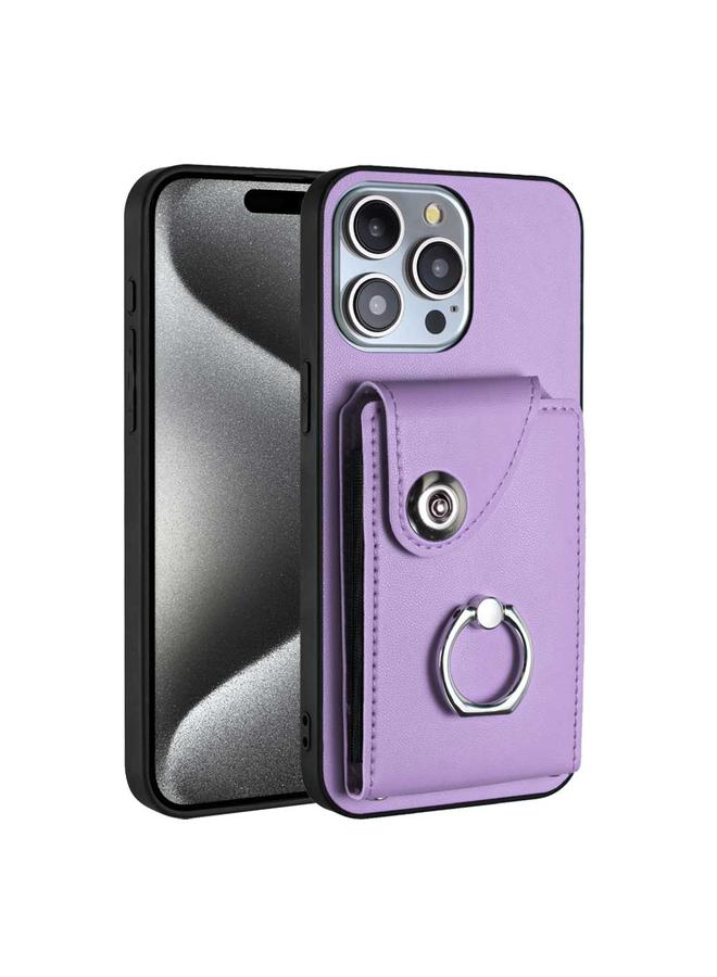 Zaboon Case For iPhone 13 Pro Max Organ Card Bag Ring Holder Phone Case - Image 1