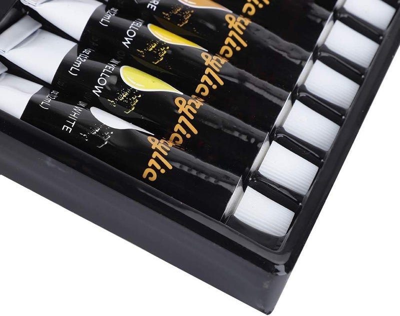 MURCY Acrylic Paint Set - 24 Pack of 12ml Craft Colors for Endless Artistic Adventures on Wood, Canvas, Fabric, and Ceramics! (24 Pack Of 12Ml) - Image 3