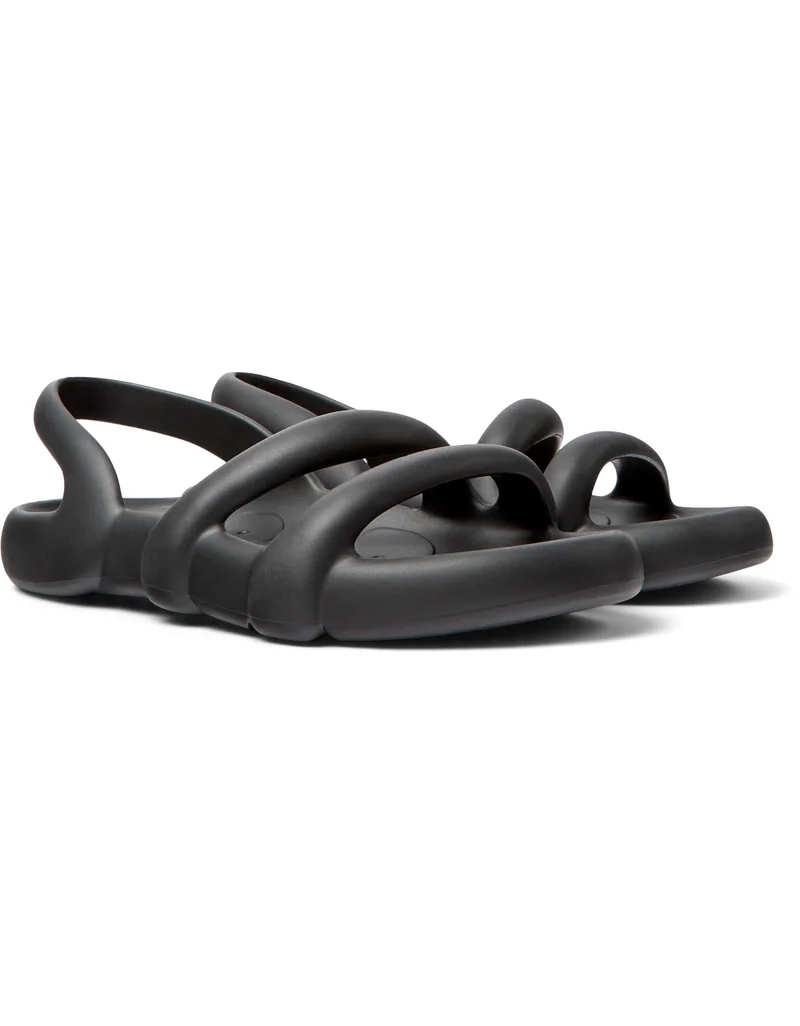 كامبر Kobarah Flat, Women's Sandal, Black