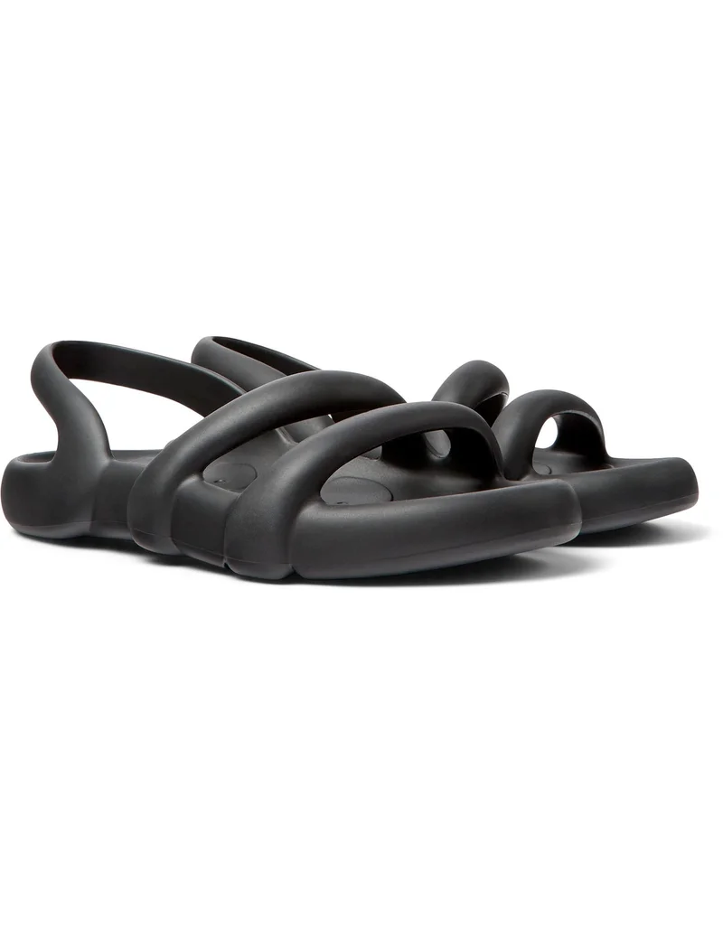 كامبر صندل نسائي كوبارا مسطح أسود