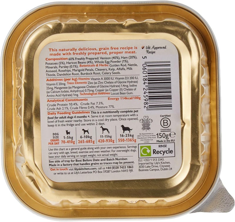 LILY'S KITCHEN Great British Breakfast Wet Dog Food - 150G - Image 2