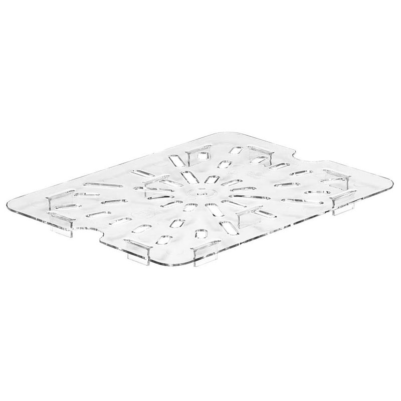 Cambro رف تصريف كاموير الشفاف 300780802 من كامبرو للأواني الغذائية نصف الحجم - Image 4