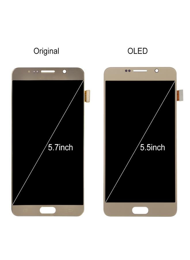 erorex Replacement 5.7 inch Original LCD Screen and Digitizer Full Assembly for Galaxy Note 5 / N9200, N920I, N920G, N920G/DS, N920T, N920A White - Image 2