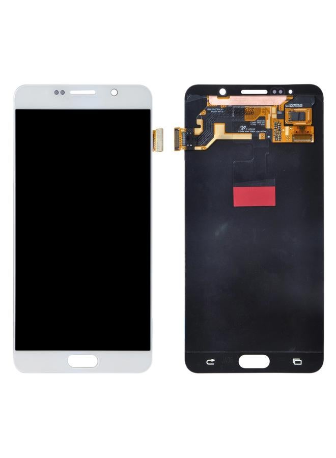 erorex Replacement 5.7 inch Original LCD Screen and Digitizer Full Assembly for Galaxy Note 5 / N9200, N920I, N920G, N920G/DS, N920T, N920A White - Image 4
