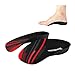 RooRuns 330 lbs Plantar Fasciitis 34 Length Insoles High Arch Support Orthotic Inserts for Women Men Flat Feet OverPronation Pain Relief for Walking Standing Running Heavy Duty Strong Support L - Image 1