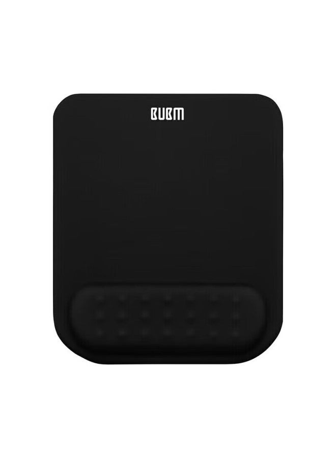 Bubm Memory Foam Mouse Pad Wrist Rest, Cute Creative Simple Silicone Laptop Mouse Wrist Support, Hand And Wrist Pad For Men, Jsm-b Black - Image 5