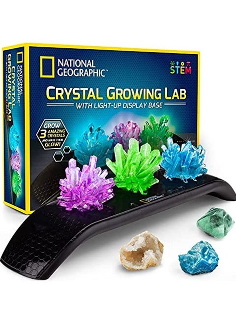 Crystal Growing Lab with Light-Up Display Base!