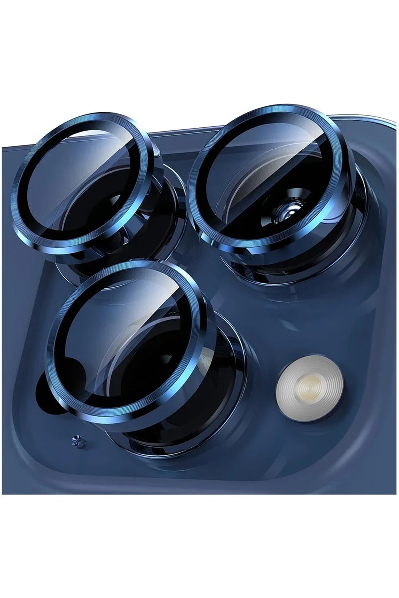 17pro 17promax(3Pcs) Dark Blue Other 2-3Pcs Camera Lens Protector For IPhone 17 16 Pro Max 14 Plus 1