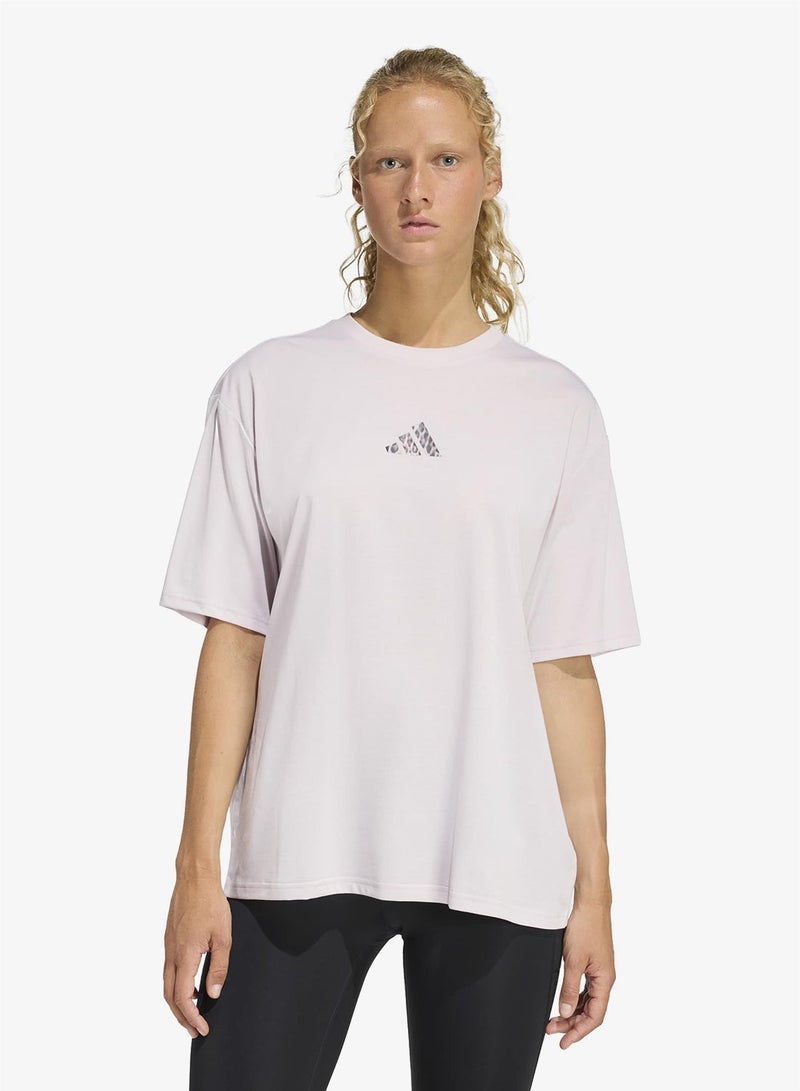 Adidas Climacool Animal Training Graphic T-Shirt - Image 1