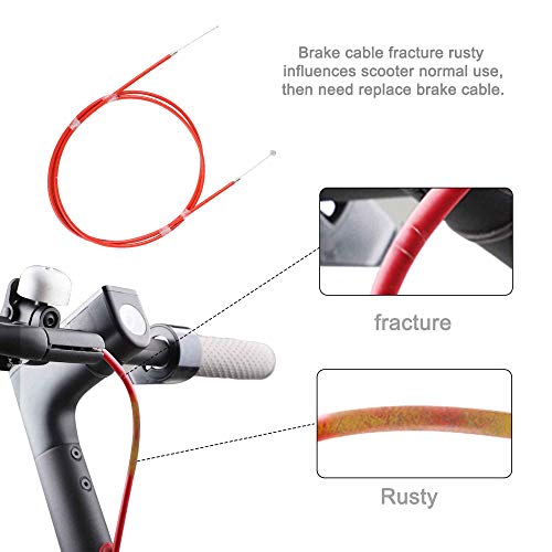 TOMALL Brake Cable M365 Rear Brake Line Replacement for Xiaomi M365 Electric Scooter Replacement Part Accessory - Image 5