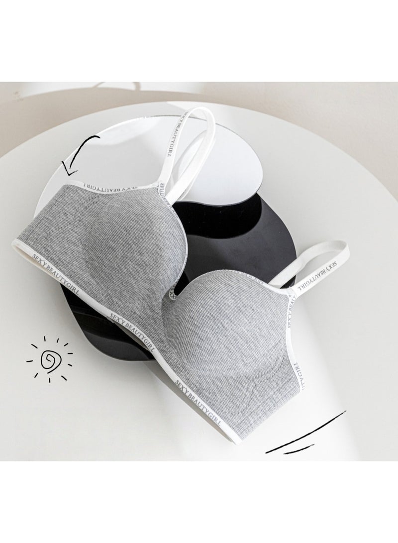 KUYING Brand New Comfortable Skin Friendly Breathable Bra  Set Of 2 - Image 3