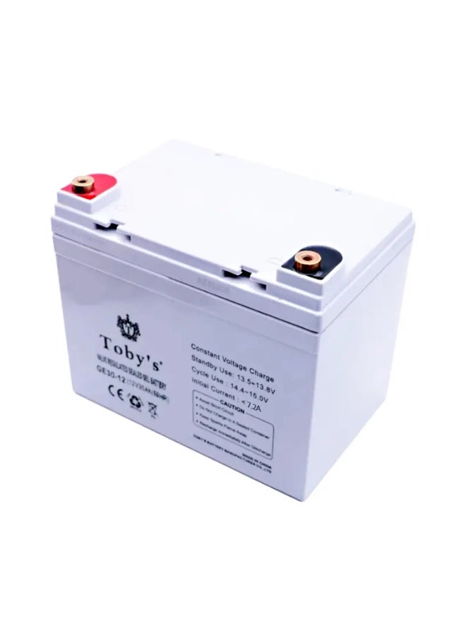 توبيز بطارية Tobys BTY 30A قابلة لإعادة الشحن بقوة 30000 مللي أمبير/ساعة مع محول طاقة 300 واط، مثالية للتخييم-BTY 30A - Image 4