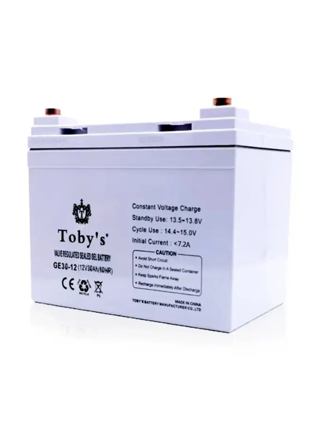 توبيز بطارية Tobys BTY 30A قابلة لإعادة الشحن بقوة 30000 مللي أمبير/ساعة مع محول طاقة 300 واط، مثالية للتخييم-BTY 30A - Image 3