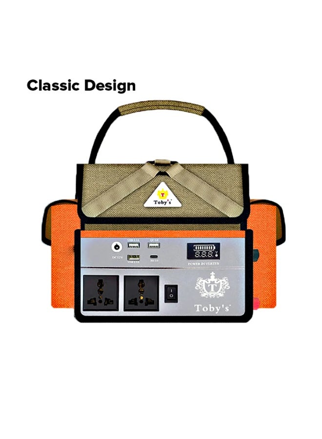 توبيز بطارية Tobys BTY 30A قابلة لإعادة الشحن بقوة 30000 مللي أمبير/ساعة مع محول طاقة 300 واط، مثالية للتخييم-BTY 30A - Image 2