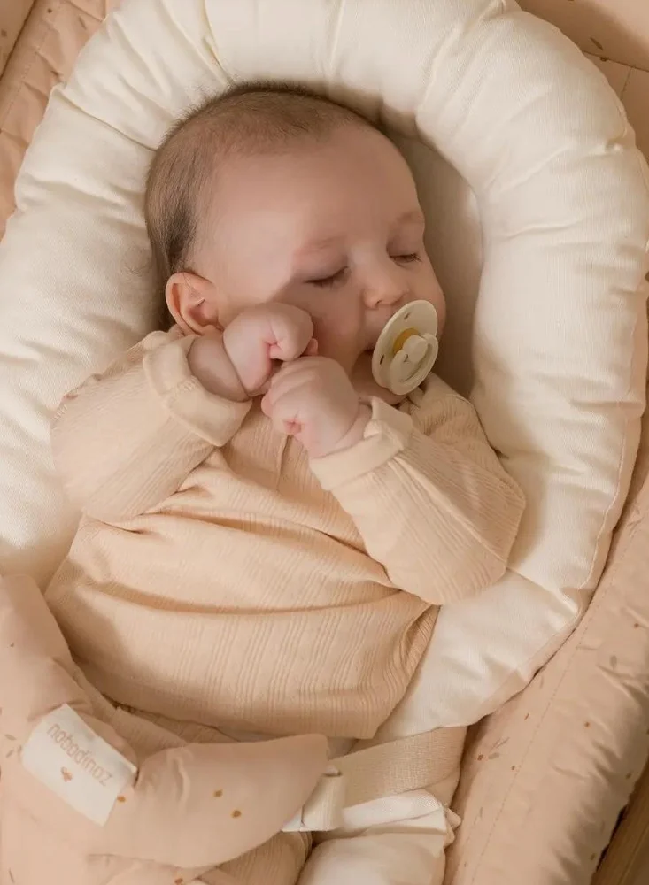 نوبودينوز Cream Growing Green New Born Bouncer Twill Cushion