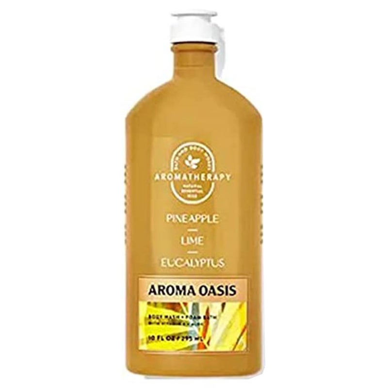 White Barn Pineapple Lime Eucalyptus Body Wash Foam Bath 10oz
