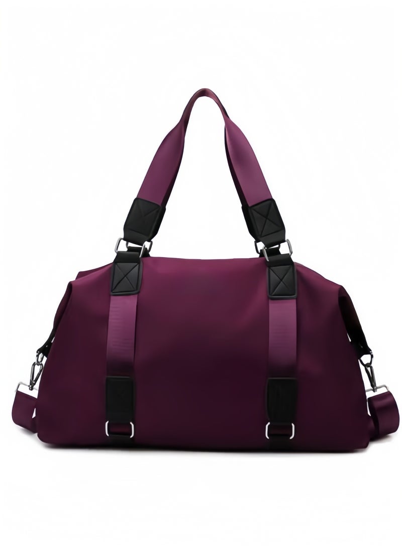 KUYING A  yoga fitness bag hand-held training yoga bag women's wet and dry separation large capacity business trip duffel bag short distance